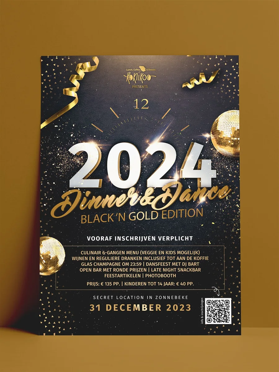 Affiche Koklikoo Dinner & Dance 2023/2024