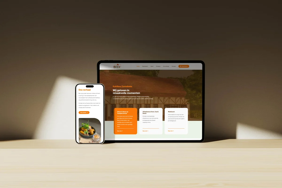 Een Digitale Smaakbeleving: De nieuwe website van restaurant Koklikoo