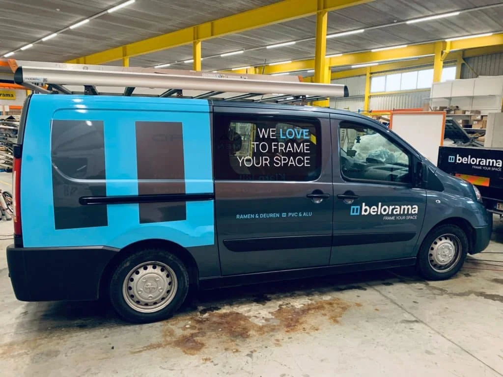 Belorama — Lettrage de flotte & rebranding, visuel 3