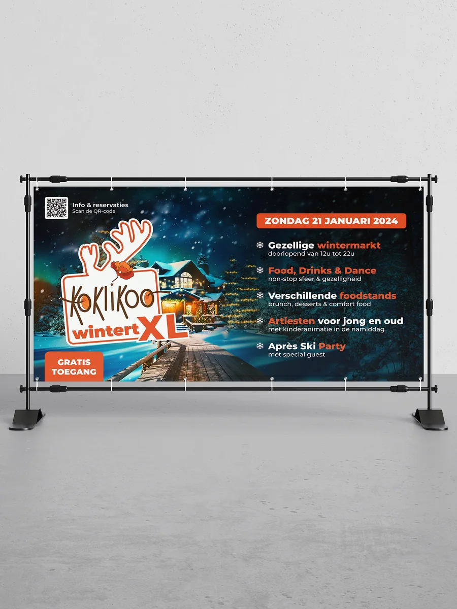 Herasdoek Spandoek voor Koklikoo Wintert XL